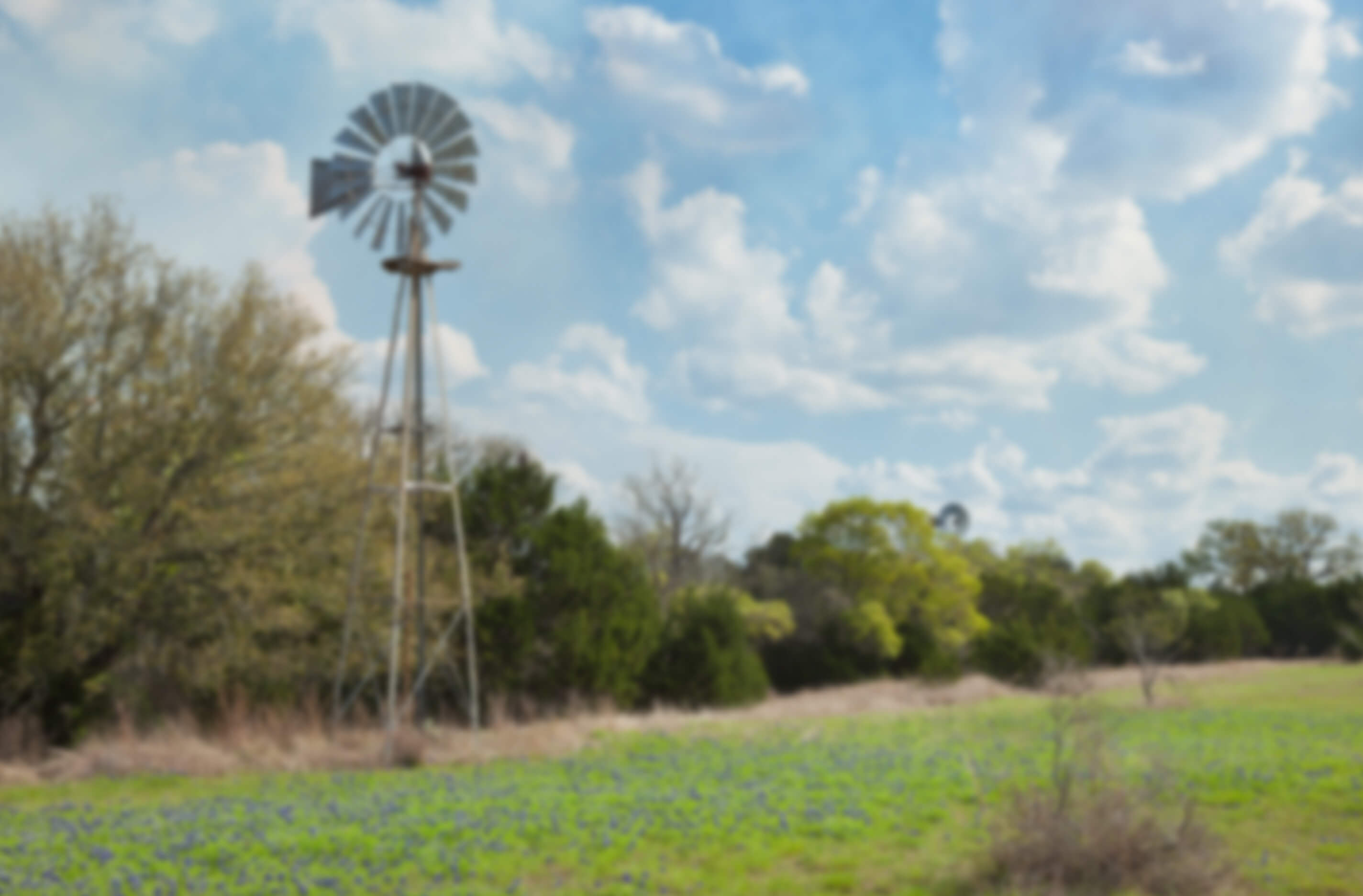 West Texas landscape background