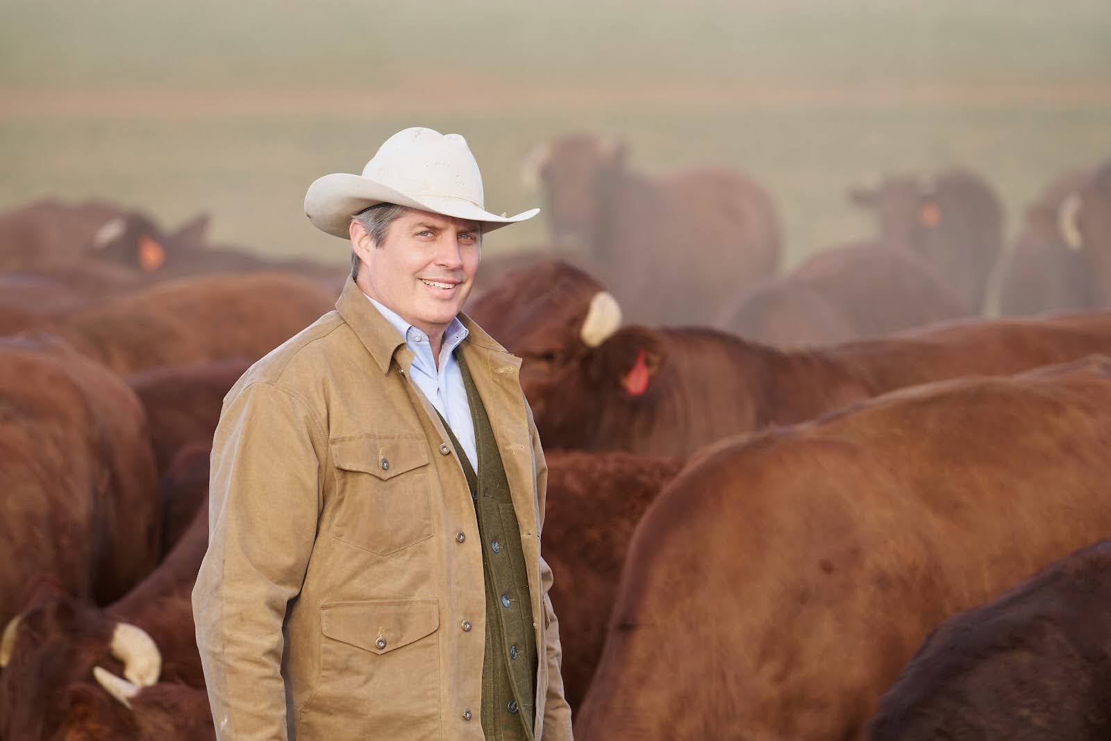 West Texas landscape background